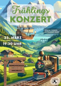 Read more about the article Von fernen Ländern zu heimischen Gipfeln: Eine musikalische Frühlingsreise mit der Trachtenkapelle Alpenrose Waidegg